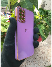 Load image into Gallery viewer, Purple My Case chrome silicone case for OnePlus 8T
