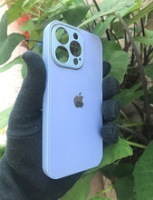Load image into Gallery viewer, Purple glass camera protector premium case for Apple Iphone 13 Pro
