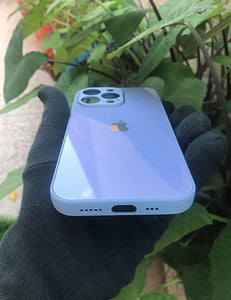 Purple glass camera protector premium case for Apple Iphone 13 Pro
