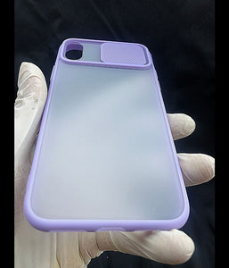 Purple Shutter case for Apple Iphone X/Xs