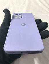Load image into Gallery viewer, Purple glass camera protector premium case for OnePlus 9R
