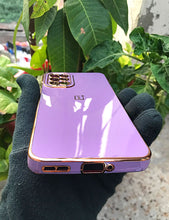 Load image into Gallery viewer, Purple My Case chrome silicone case for OnePlus 8T

