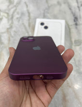 Load image into Gallery viewer, Purple Hard Pc premium case for Apple Iphone 13
