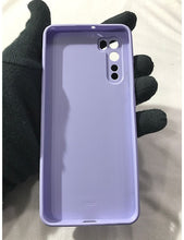 Load image into Gallery viewer, Purple glass camera protector premium case for OnePlus Nord
