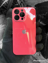 Load image into Gallery viewer, Red glass camera protector premium case for Apple Iphone 13 Pro
