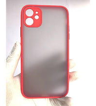 Load image into Gallery viewer, Red Camera Protector Smoke case for Apple Iphone 11
