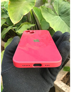 Red glass camera protector premium case for Apple Iphone 13