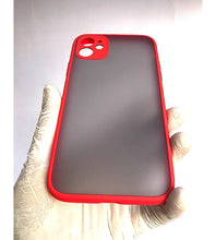 Load image into Gallery viewer, Red Camera Protector Smoke case for Apple Iphone 11
