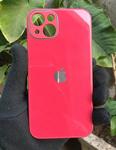 Red glass camera protector premium case for Apple Iphone 13
