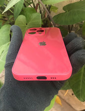 Load image into Gallery viewer, Red glass camera protector premium case for Apple Iphone 13 Pro
