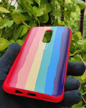 Load image into Gallery viewer, Red Rainbow silicone case for OnePlus 6
