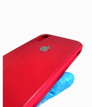 Load image into Gallery viewer, Red glass camera protector premium case for Apple Iphone XR
