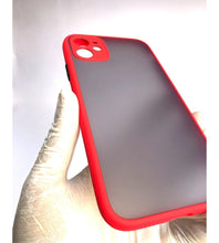 Load image into Gallery viewer, Red Camera Protector Smoke case for Apple Iphone 11
