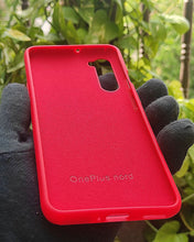 Load image into Gallery viewer, Red Rainbow silicone case for OnePlus Nord
