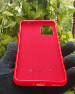 Red Rainbow silicone case for OnePlus 8T
