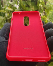 Load image into Gallery viewer, Red Rainbow silicone case for OnePlus 8
