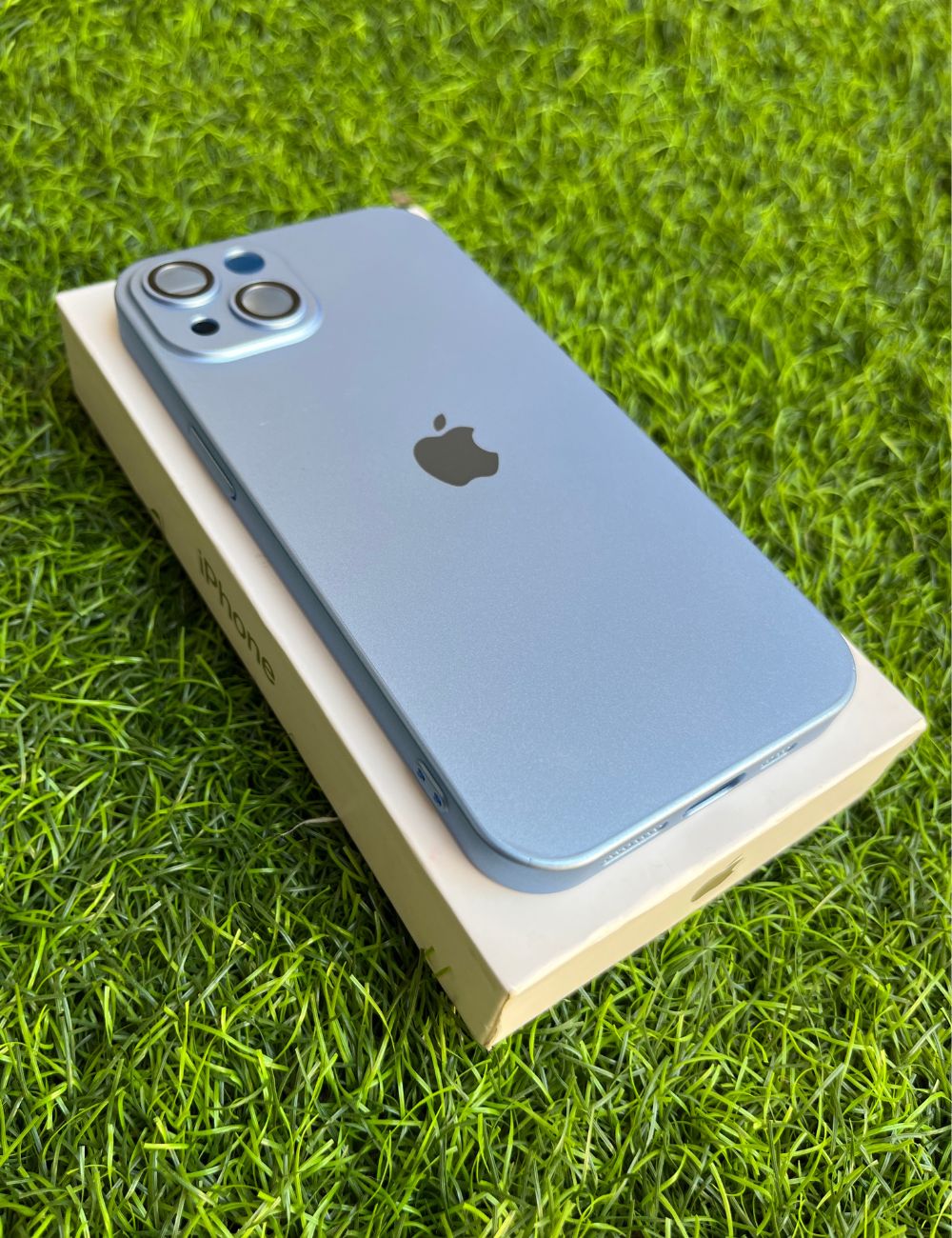 Sierra Blue Hard Pc Premium case for Apple Iphone 15