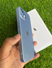Load image into Gallery viewer, Sierra Blue Hard Pc Premium case for Apple Iphone 15
