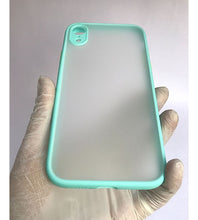 Load image into Gallery viewer, Sea Blue Camera Protector smoke case for Apple Iphone XR
