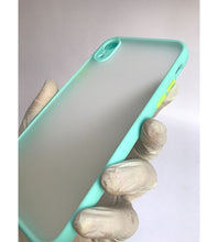 Load image into Gallery viewer, Sea Blue Camera Protector smoke case for Apple Iphone XR
