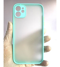 Load image into Gallery viewer, Sea Blue Camera Protector Smoke case for Apple Iphone 11
