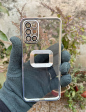 Load image into Gallery viewer, Silver CD transparent case for OnePlus 8T/9R
