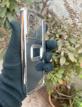 Load image into Gallery viewer, Silver CD transparent case for OnePlus Nord CE 2
