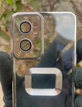 Load image into Gallery viewer, Silver CD transparent case for OnePlus Nord CE 2
