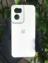 Load image into Gallery viewer, White glass camera protector premium case for OnePlus Nord CE 2
