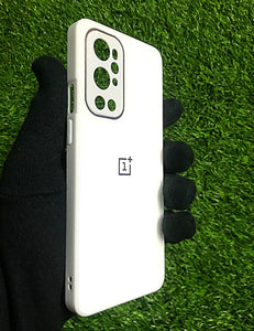 White glass camera protector premium case for OnePlus 9 Pro