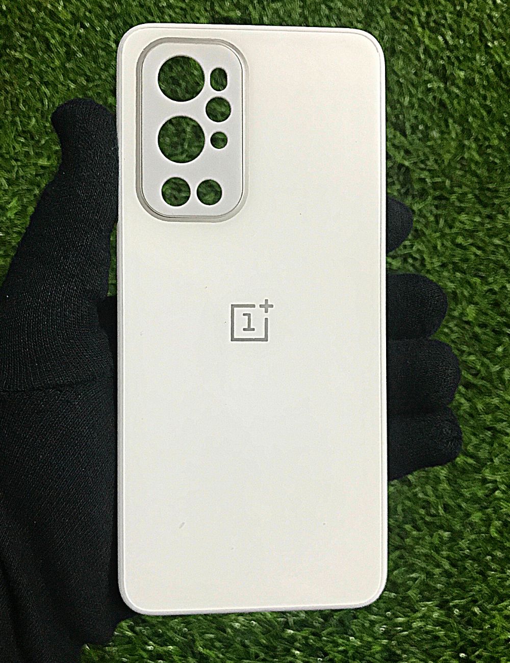 White glass camera protector premium case for OnePlus 9 Pro