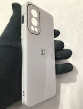 Load image into Gallery viewer, White glass camera protector premium case for OnePlus Nord 2
