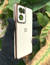 Load image into Gallery viewer, White My Case chrome silicone case for OnePlus Nord CE 2
