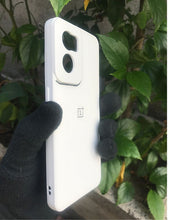Load image into Gallery viewer, White glass camera protector premium case for OnePlus Nord CE 2
