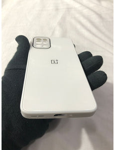 White glass camera protector premium case for OnePlus 8T