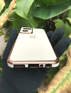 White My Case chrome silicone case for OnePlus Nord CE 2
