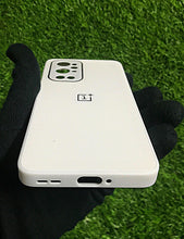 Load image into Gallery viewer, White glass camera protector premium case for OnePlus 9 Pro
