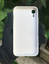Load image into Gallery viewer, White glass camera protector premium case for Apple Iphone XR
