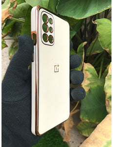 White My Case chrome silicone case for OnePlus 9R