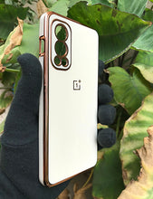 Load image into Gallery viewer, White My Case chrome silicone case for OnePlus Nord 2
